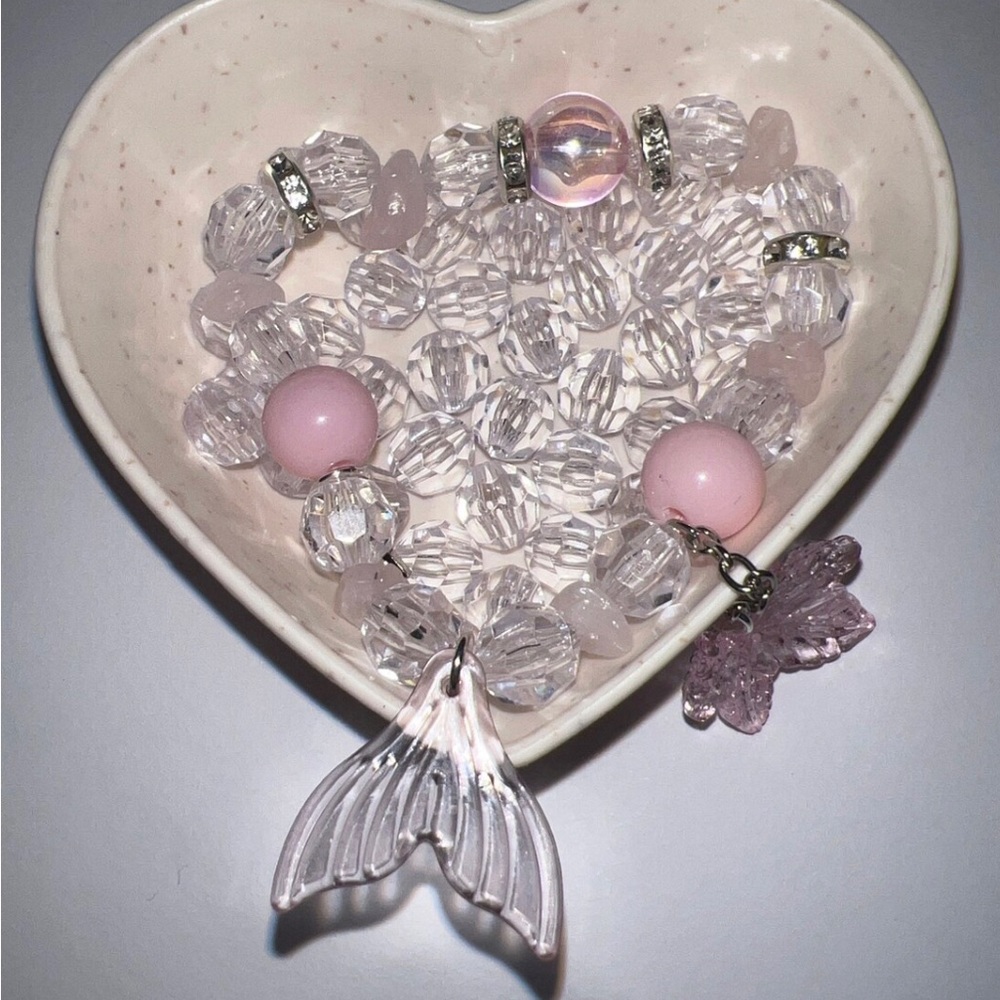 mermaid shell beaded bracelet